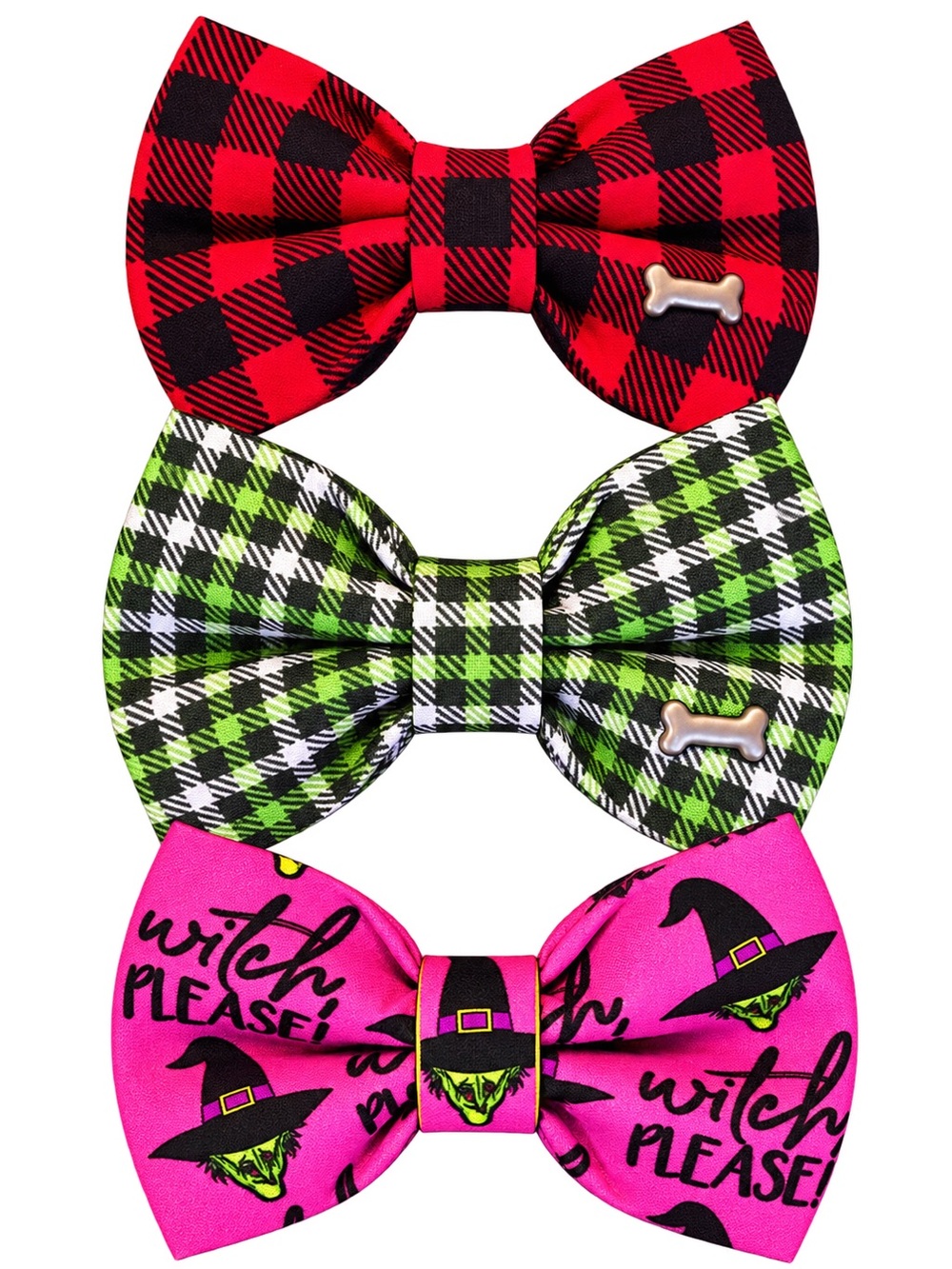 Brand new (no Tag) Dog Bow Tie - Sz Small (3) different pattern Choices